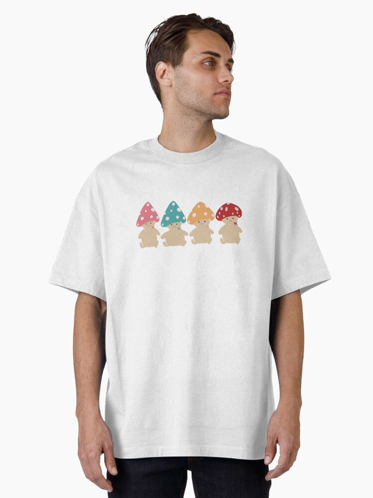 Fun Guy Mushroom Multi pack Oversized T-Shirt