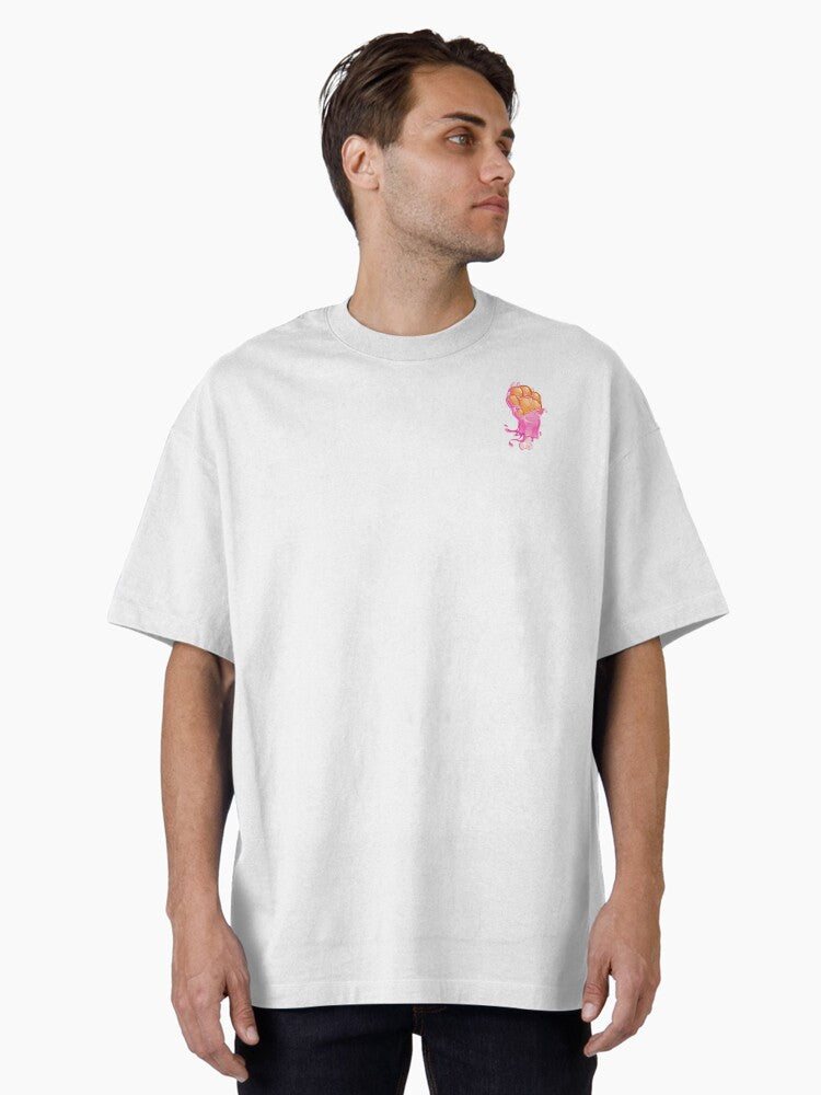 Slime Paw (Pink) Oversized T-Shirt
