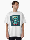 Onesie Kitty Oversized T-Shirt