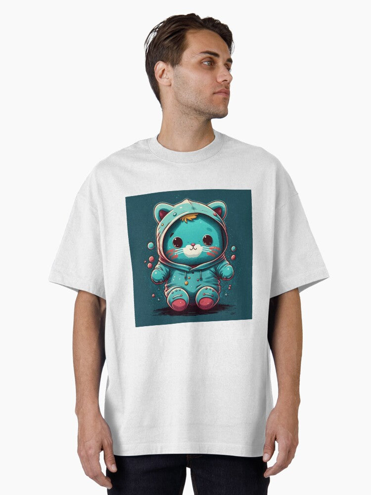 Onesie Kitty Oversized T-Shirt