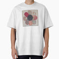 Excerpt from 3 Flowers #2-Pink Flower-Digitally Enhanced Oversized T-Shirt for Sale by ErinBrieArt