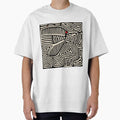 San Blas Mola Black Bird Oversized T-Shirt for Sale by Esprit-Mystique