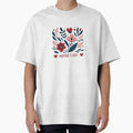 Mother’s DAY flowers Oversized T-Shirt for Sale by mgdlnsapien