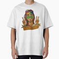 Jesus Was a Hippie Oversized T-Shirt for Sale by ArtfullyAudrey
