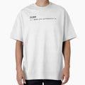 Home Definition: Where Your Goldendoodle Is - Golden Doodle Sticker Oversized T-Shirt for Sale by efdesigns