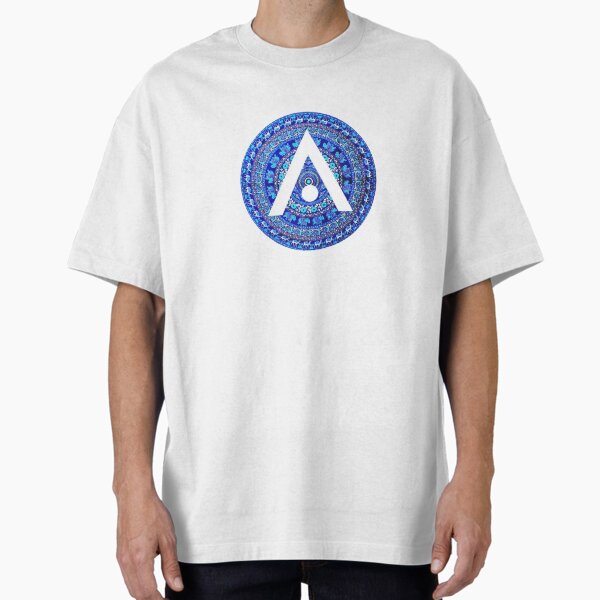 Blue Boho Aveda Logo Oversized T-Shirt for Sale by Dalaura