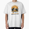 Sloth Kayaking, Sloth Kayak Team Oversized T-Shirt for Sale by tonks1984