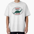 Sinclair Dino Gasoline Vingate Sing Oversized T-Shirt for Sale by CharlieDesings