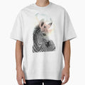 Zebra // Dreaming Oversized T-Shirt for Sale by AmyHamilton