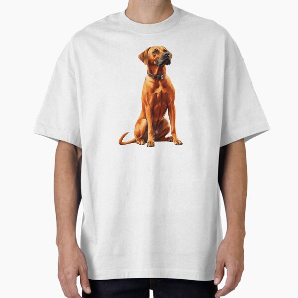 Rhodesian Ridgeback Dog Oversized T-Shirt for Sale by ChaosReigns91