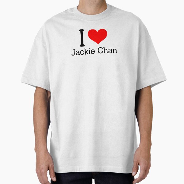 I love Jackie Chan Oversized T-Shirt by NoelNimmad
