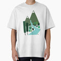 River Oversized T-Shirt for Sale by tonyneal