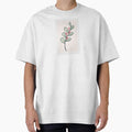 Abstract Boho Flower Oversized T-Shirt for Sale by Thedigital91