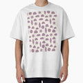 BOHO HENRI MATISSE MAUVE ON CREAM Oversized T-Shirt for Sale by blomastudios