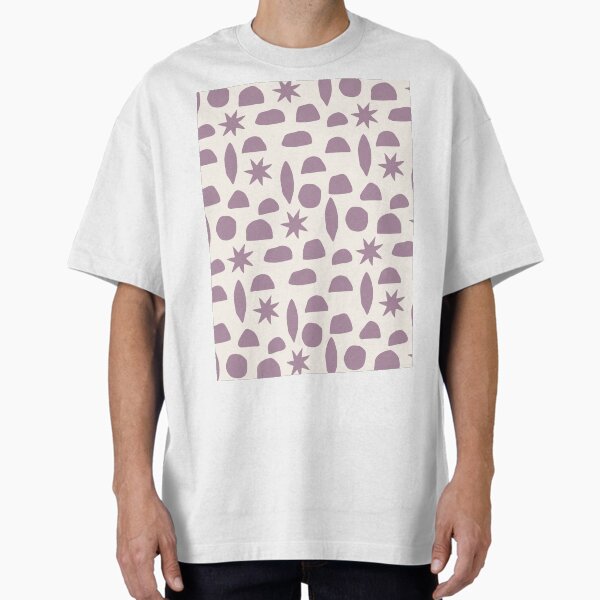 BOHO HENRI MATISSE MAUVE ON CREAM Oversized T-Shirt for Sale by blomastudios