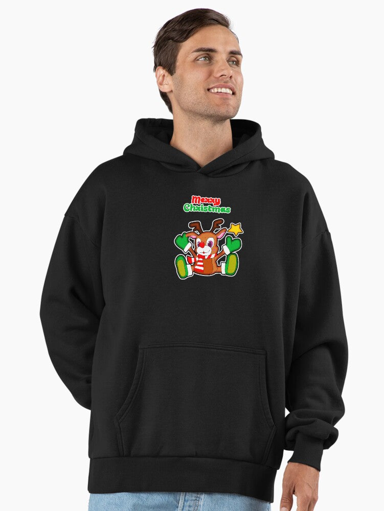 rudolph the red nosed reindeer Premium Oversized Hoodie | Premium Unisex T-Shirt, Trending Graphic Tee