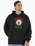 Rudolph is My Spirit Animal Funny Christmas Holidays Reindeer Premium Oversized Hoodie | Premium Unisex T-Shirt, Trending Graphic Tee