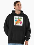 CHRISTMAS DEER Premium Oversized Hoodie | Premium Unisex T-Shirt, Trending Graphic Tee