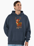 Rudolph the Red-Nosed Reindeer Premium Oversized Hoodie | Premium Unisex T-Shirt, Trending Graphic Tee