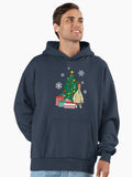 Beaker Around The Christmas Tree Muppets Premium Oversized Hoodie | Premium Unisex T-Shirt, Trending Graphic Tee