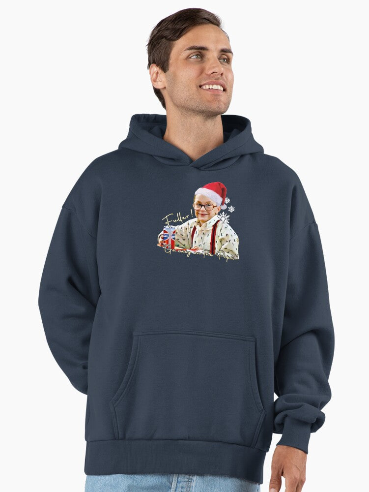 Fuller Go Easy Christmas Classic Home Alone Premium Oversized Hoodie | Premium Unisex T-Shirt, Trending Graphic Tee