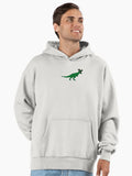 Merry ReXmas - Rudolph the T-Rex Premium Oversized Hoodie | Premium Unisex T-Shirt, Trending Graphic Tee