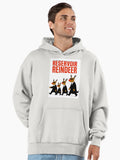 Gang of Reindeer Premium Oversized Hoodie | Premium Unisex T-Shirt, Trending Graphic Tee