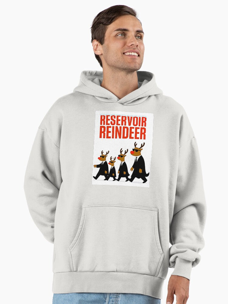 Gang of Reindeer Premium Oversized Hoodie | Premium Unisex T-Shirt, Trending Graphic Tee