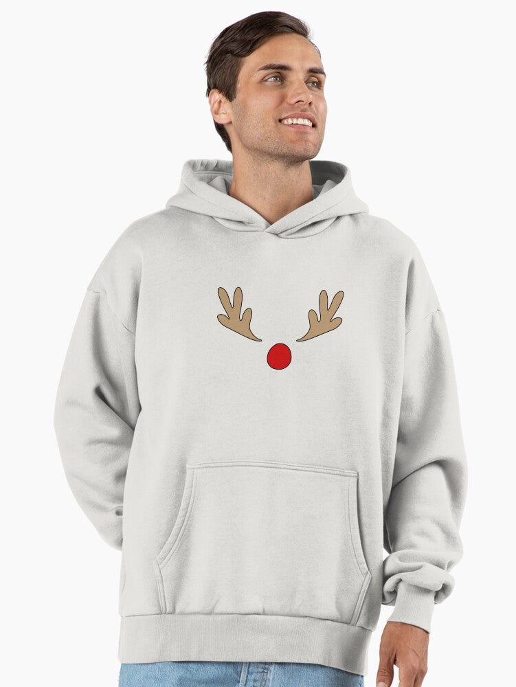 Faceless Rudolph Premium Oversized Hoodie | Premium Unisex T-Shirt, Trending Graphic Tee