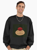 Rudolp Red Nose Premium Oversized Sweatshirt | Premium Unisex T-Shirt, Trending Graphic Tee