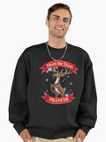 Meet the Team - Prancer Premium Oversized Sweatshirt | Premium Unisex T-Shirt, Trending Graphic Tee