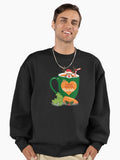 Carrot juice for Rudolph Premium Oversized Sweatshirt | Premium Unisex T-Shirt, Trending Graphic Tee