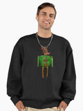 Hey Ho, Lets Go. Premium Oversized Sweatshirt | Premium Unisex T-Shirt, Trending Graphic Tee
