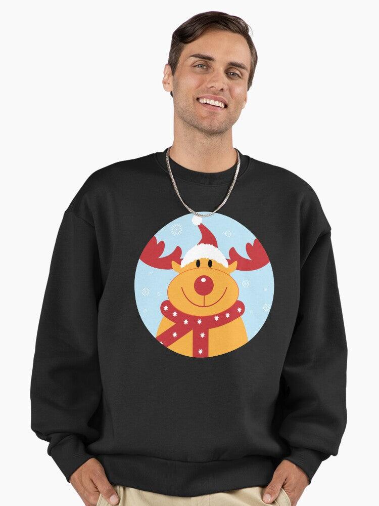 Classic Rudolph Christmas Premium Oversized Sweatshirt | Premium Unisex T-Shirt, Trending Graphic Tee
