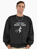 Farting christmas, fart, silent but deadly, christmas eve, funny fart, merry xmas Premium Oversized Sweatshirt | Premium Unisex T-Shirt, Trending Graphic Tee
