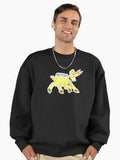 Blitzen Premium Oversized Sweatshirt | Premium Unisex T-Shirt, Trending Graphic Tee