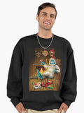 Holly Jolly Christmas Premium Oversized Sweatshirt | Premium Unisex T-Shirt, Trending Graphic Tee