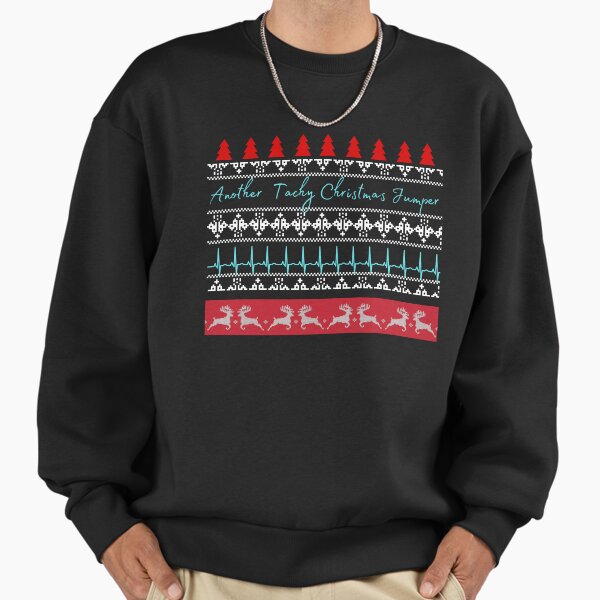 "Tachy Christmas jumper, gift for medic or nurse" Premium Oversized Sweatshirt for Sale by SammyDesigns7