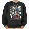 "Giant Kaiju Eating Japanese Ramen For Monster Lover Gift For Men For Boys" Premium Oversized Sweatshirt for Sale by NotMukDuk
