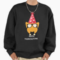 " Thanksgiving For Friends Funny Turkey T-Shirt" Premium Oversized Sweatshirt for Sale by fantasyy