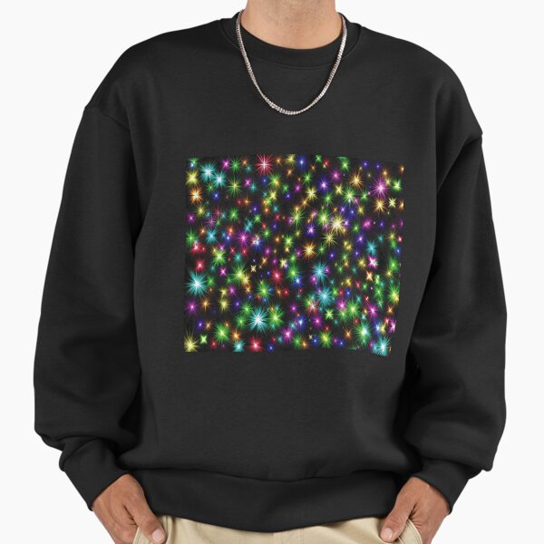 "Colorful Chrismas Stars" Premium Oversized Sweatshirt for Sale by customgiftstore
