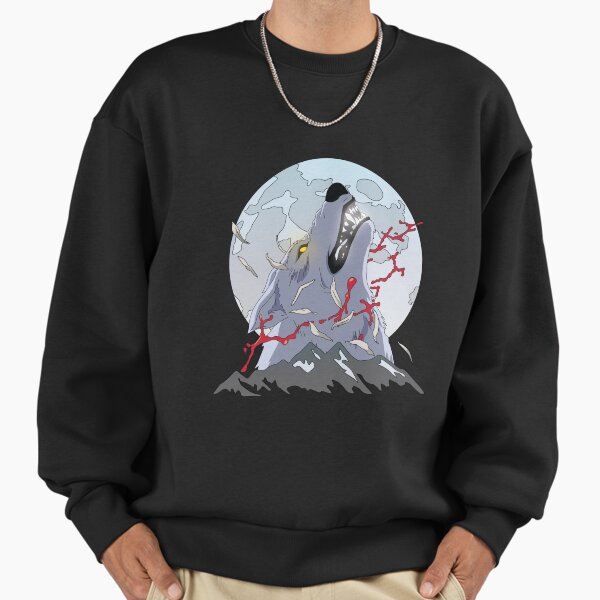 "Wolf's Rain Moonlight" Premium Oversized Sweatshirt for Sale by KobiShinobi