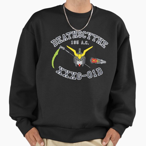 "Gundam Deathscythe" Premium Oversized Sweatshirt for Sale by ThreeMushrooms