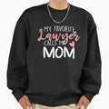 "My Favorite Lawyer Calls Me Mom" Premium Oversized Sweatshirt for Sale by zedesignn
