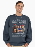 Red Dwarf Merry Christmas Ya Smeghead Premium Oversized Sweatshirt | Premium Unisex T-Shirt, Trending Graphic Tee