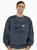 Crown Vic Christmas Premium Oversized Sweatshirt | Premium Unisex T-Shirt, Trending Graphic Tee