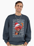 Animal Muppets Its Christmas Premium Oversized Sweatshirt | Premium Unisex T-Shirt, Trending Graphic Tee