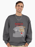 The true story of rudolph Premium Oversized Sweatshirt | Premium Unisex T-Shirt, Trending Graphic Tee