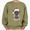 "Funny dog Mery christmas" Premium Oversized Sweatshirt for Sale by Egezinti