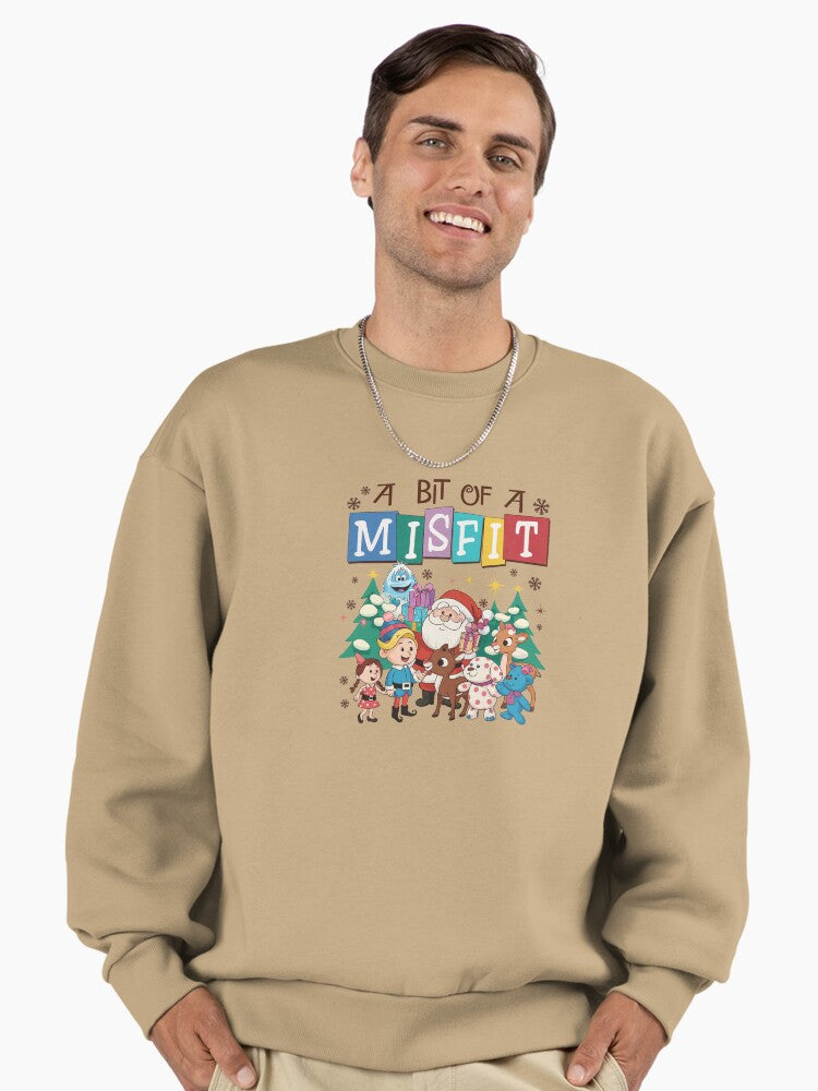 Misfit Toys Christmas, A Bit Of A Misfit, Rudolphs The Red Nosed Reindeer , Christmas Movie, Christmas Premium Oversized Sweatshirt | Premium Unisex T-Shirt, Trending Graphic Tee